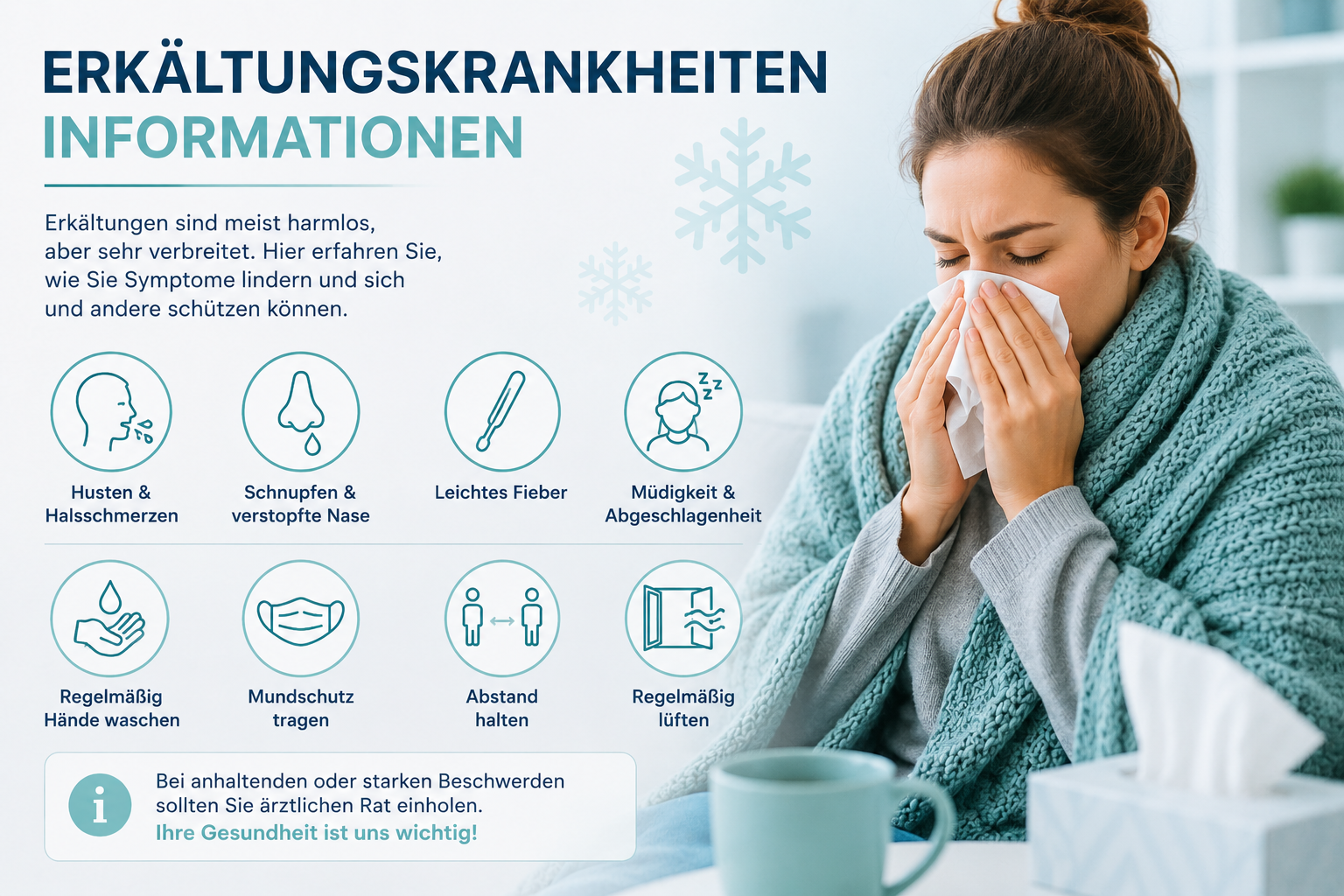 Informationen zu Erkältungskrankheiten